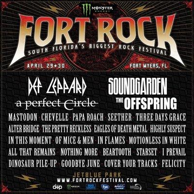 Fort Rock Festival 2017, Jet Blue Park, Ft Myers