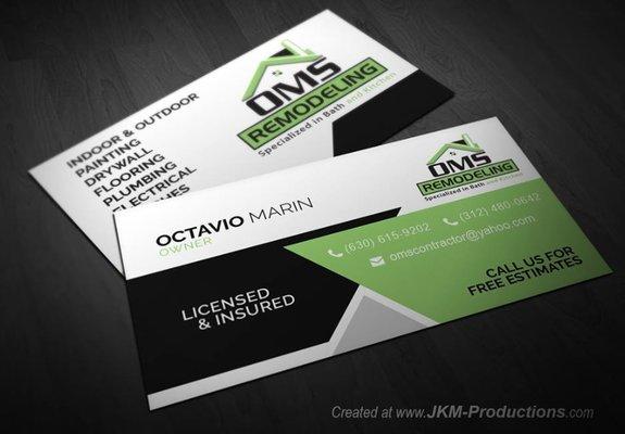 Client Business Cards