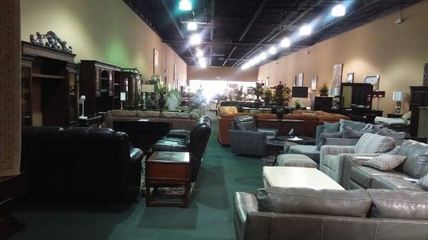 Huge furniture showroom