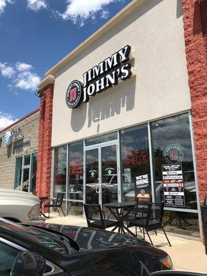 Front of Jimmy Johns