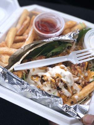 Loaded Grilled Chicken Taco