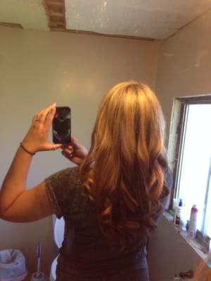 My beautiful hair by Annie!