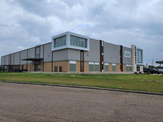 Amy's Attic Self Storage - Waco. Outside looking from the east.