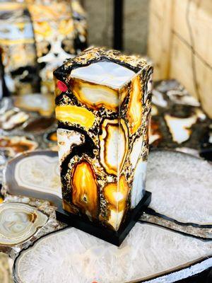 Agate Lamp