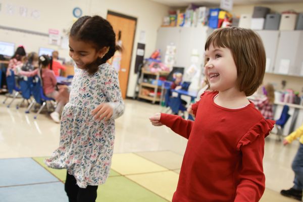 Cooley Springs-Fingerville Elementary School Student Enjoying Class