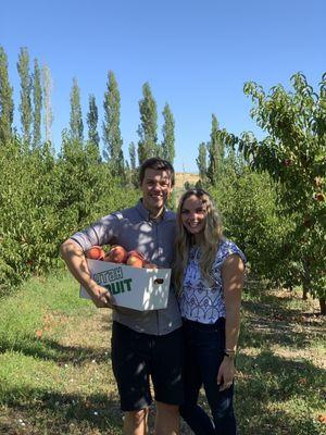 Peach orchards