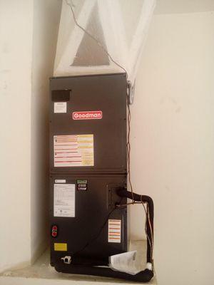 Goodman air handler installed in Port St. Lucie, fl.