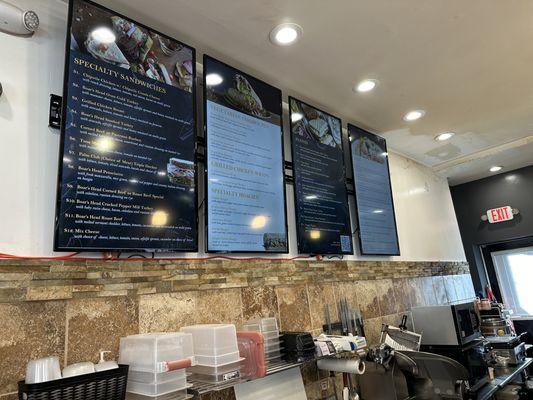 Screen Menu Specialty Sandwiches, Hoagies, Wraps, Salad