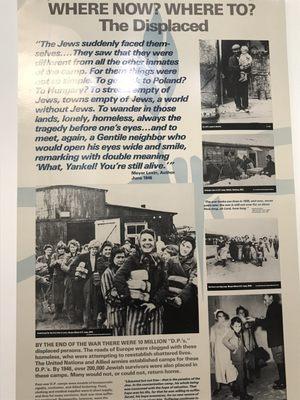 Info about displaced Jews