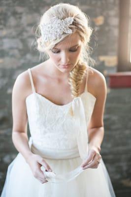 Thanks  Lexi Vornberg for this shot of "undone beauty".  This was featured on several wedding blogs in the USA and UK!