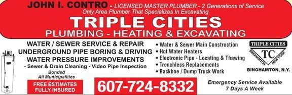 Triple Cities Plumbing Heating & Excavating