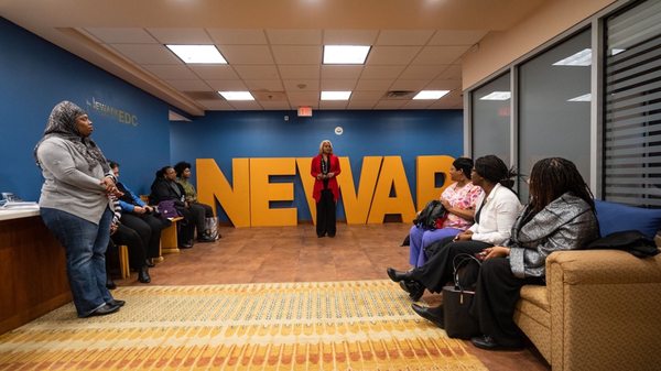 Speaking- Newark Community Economic Development Corporation (CEDC) reception for Women Who Enterprise Newark