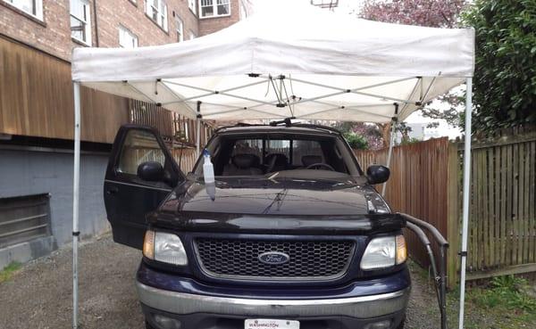 Truck windshield replacement