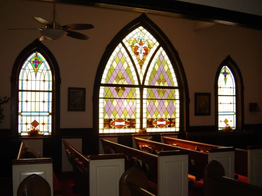 Stain glass windows