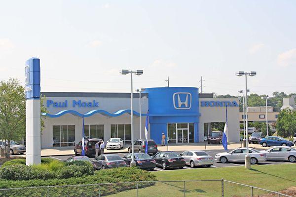 Paul Moak Honda located off of I-55 & High Street in Jackson, MS