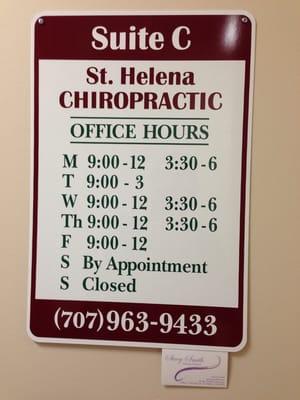 Thank Goodness for Chiropractor! And out-of-town walk-ins accepted :)