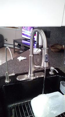 Faucet install