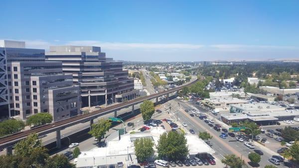 What a view! !! From their conference room