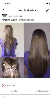 Strand by Strand Extensions
Best Hair Quality!
Completely Natural