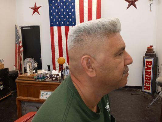 Monaco, Barber West Fullerton 714-783-5377 open seven days we take pride in our work