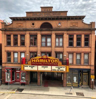 Town / Gown partnerships Transformed for modern viewers Opera House shows films  #NOLA_Haiku #UpStateNY #Collegetown #SheldonOperaHouse