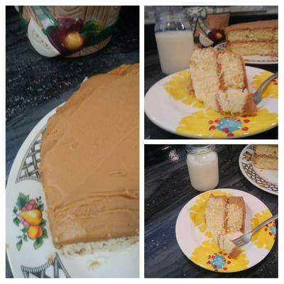 Caramel Cake with Caramel Icing