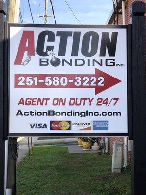 Action Bonding, Inc. Across from Baldwin County Corrections and Detention Center