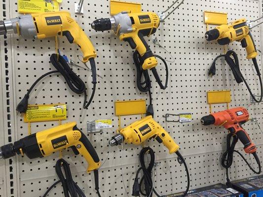 Power tools and hardware