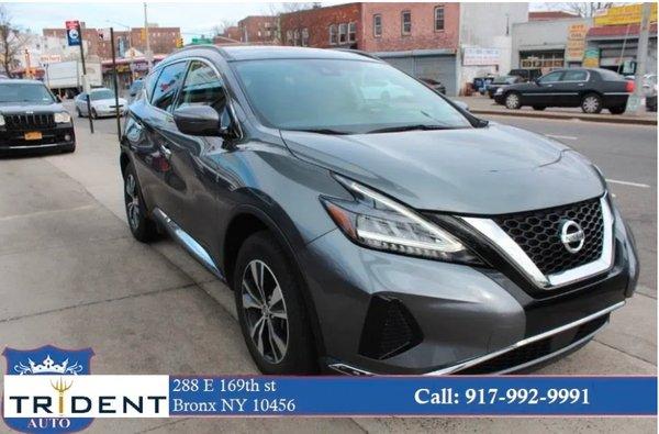 FRESH TRADE - 2020 Nissan Murano. Best financing rates available!