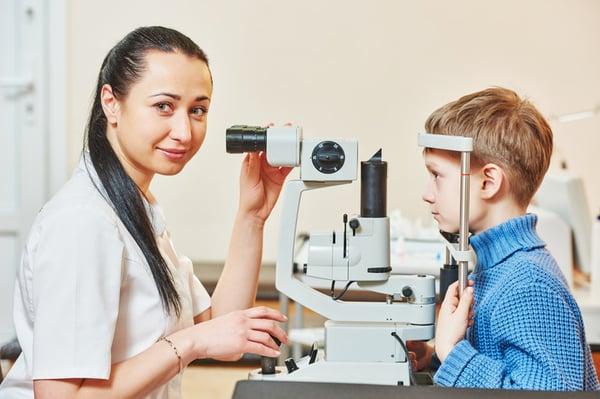 Eye exam for children