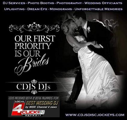 CDJS Wedding Ad