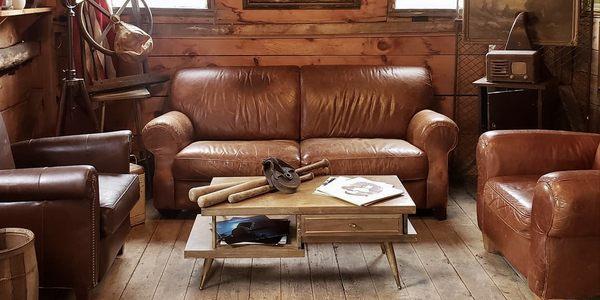 We specialize in Leather home furnishings