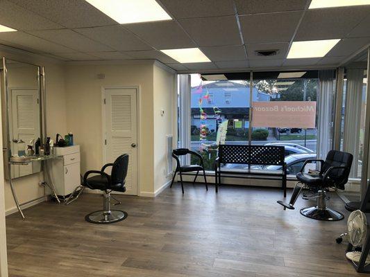 Our inviting new salon space!