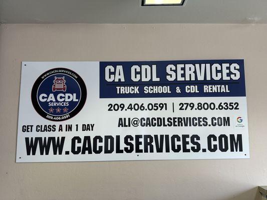 CA CDL Services