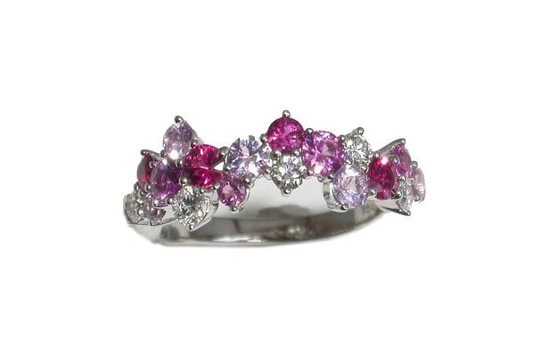 Mark Patterson's Pink Sapphire Samba Ring