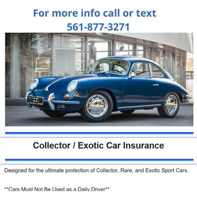 Exotic Car Insurance