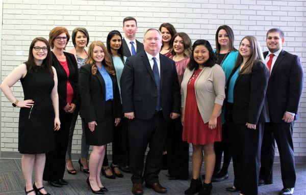 Group photo of Attorneys and staff members.