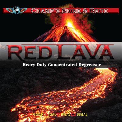 RED LAVA our Top Selling Super Concentrated Degreaser Asked By Name!