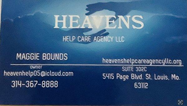 Heavens Help Care Agency