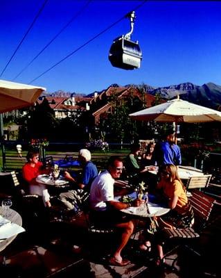 Enjoy the Mountain Village Concert Series on the patio of 9545 Restaurant or even from the balcony of your room.