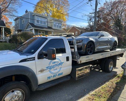 Camaro tow