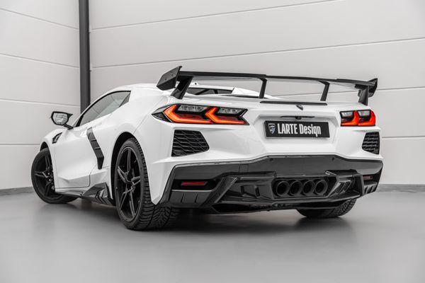 The AVATAR tuning kit was created exclusively for the Chevrolet Corvette C8 sports car.