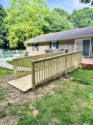 Deck ramp