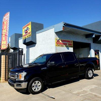 Ford f150 professional windowtint suntekfilms