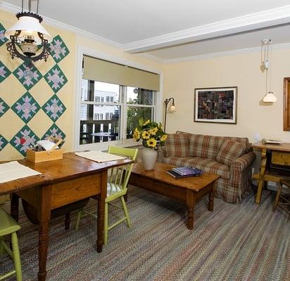 A spacious sitting area with furnishings from American Country Antiques