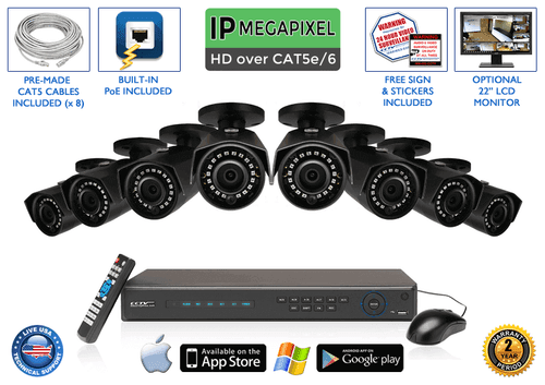 Camera Systems that you can access from your smart phone, tablet or PC.