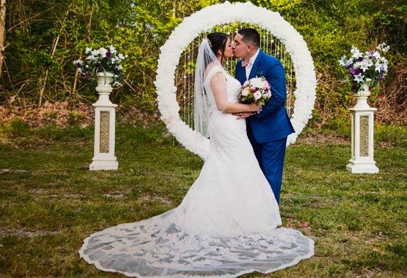 Ceremony outside