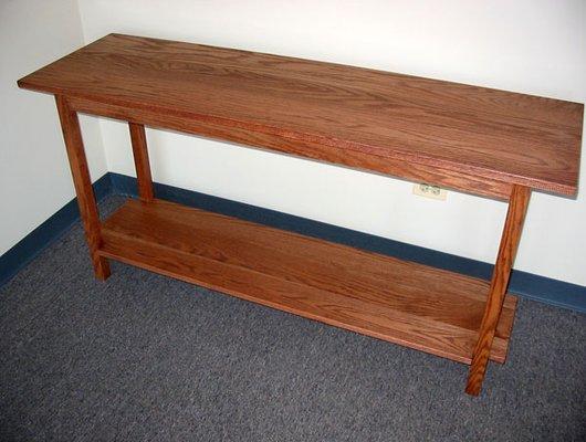 Red Oak side table