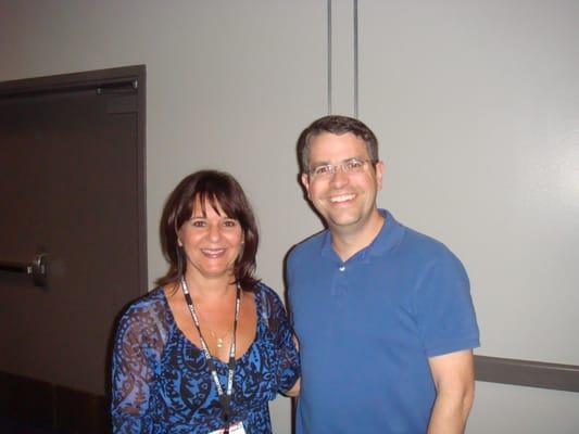 Matt Cutts of Google with Advice Interactive Group CEO Bernadette Coleman