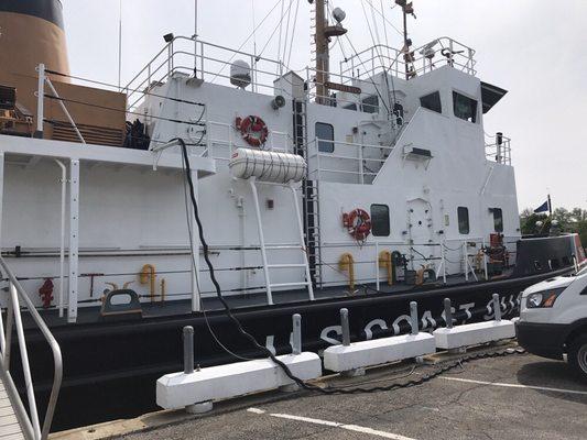 United States Coast Guard Cutter Morro Bay, just repaired Air Conditioning System